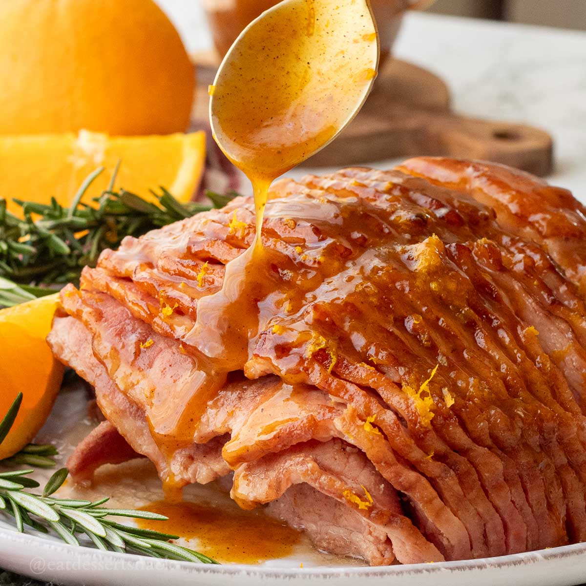 Orange Glaze for Ham - Recipe photo by eatdessertsnack