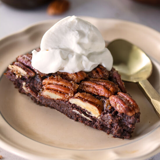Pecan Pie Brownie - Recipe photo by URBANBAKES