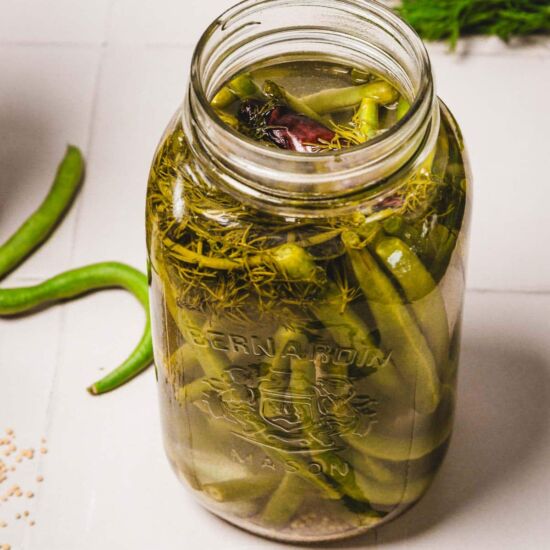 Quick Pickled Green Beans Recipe - Recipe photo by ImmigrantsTable