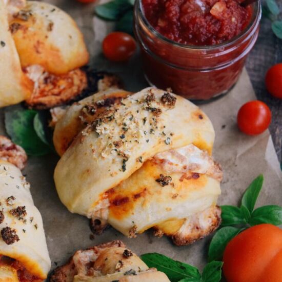 Homemade Pizza Rolls - Recipe photo by LivingtheGourmet