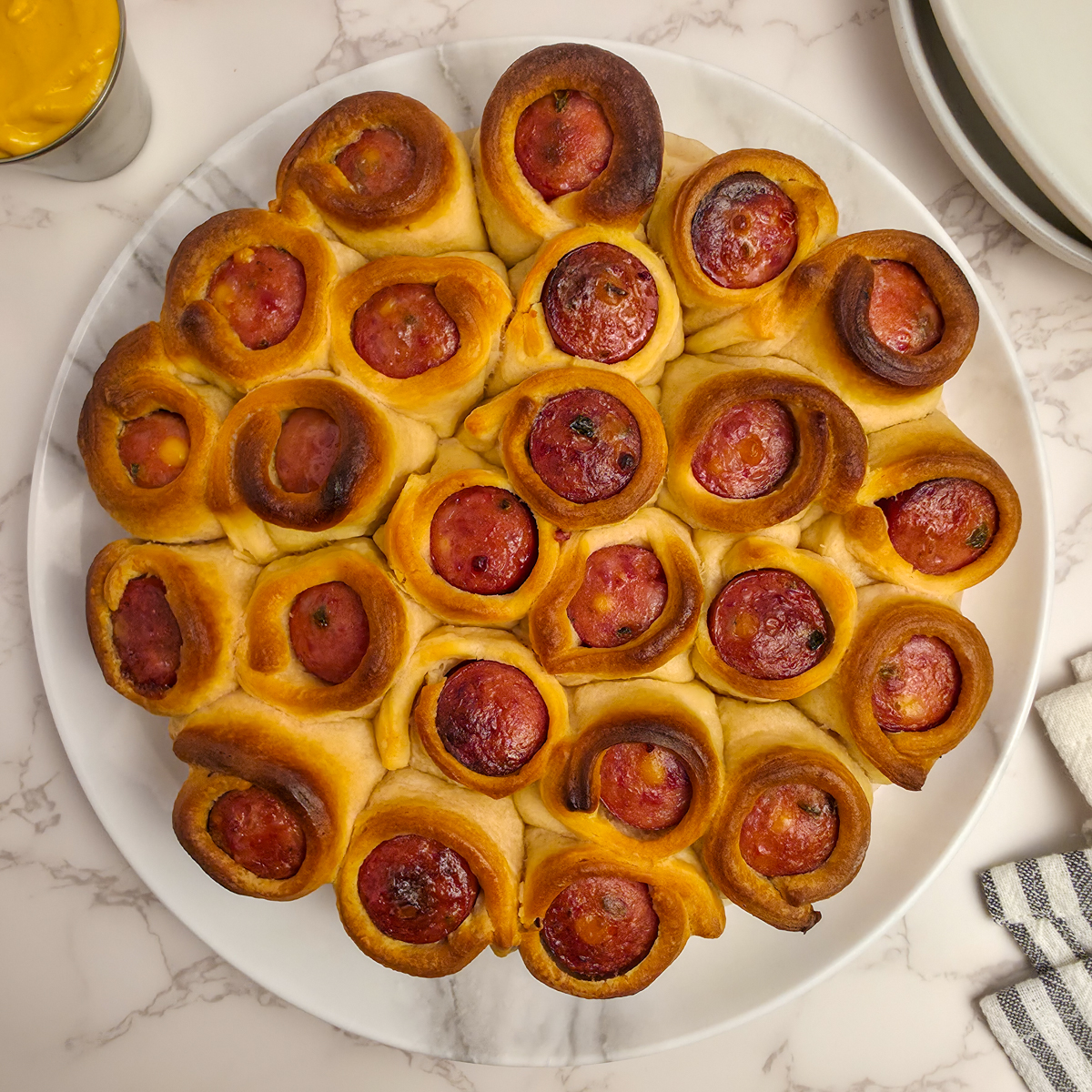 Pull Apart Pigs in a Blanket - Recipe photo by simply scratch made