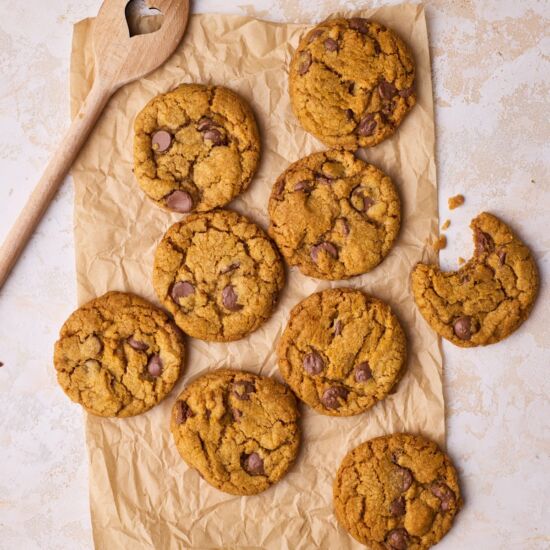 Pumpkin Chocolate Chip Cookies - Recipe photo by BonniBakery