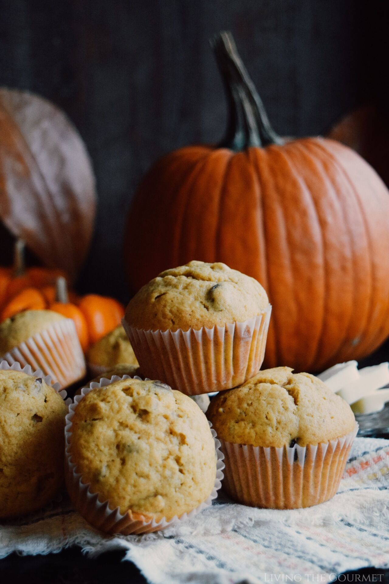 Pumpkin Spice Muffins - Recipe photo by LivingtheGourmet