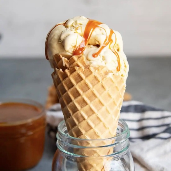 Butterscotch Ice Cream - Recipe photo by like mother like daughter