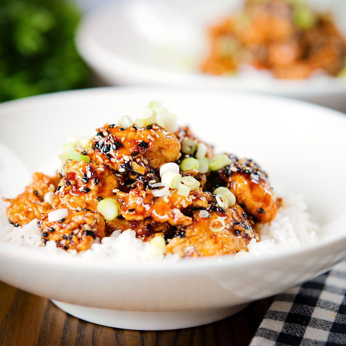 Sticky Crispy Sesame Chicken - Recipe photo by Brian Jones