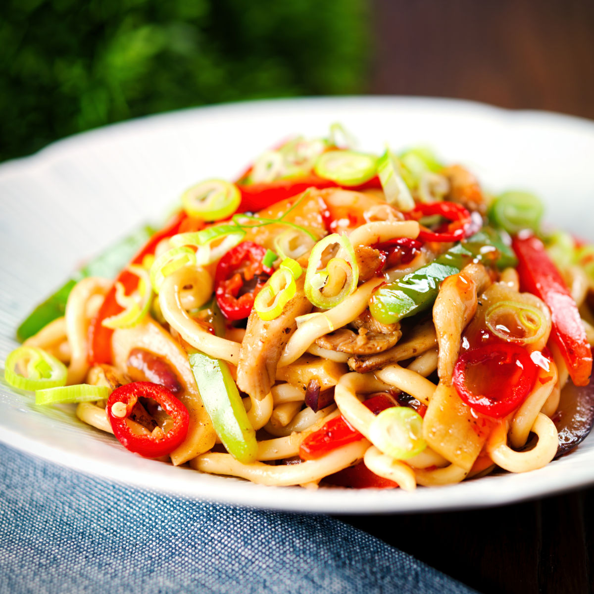 Sweet Chilli Chicken Noodles - Recipe photo by Brian Jones