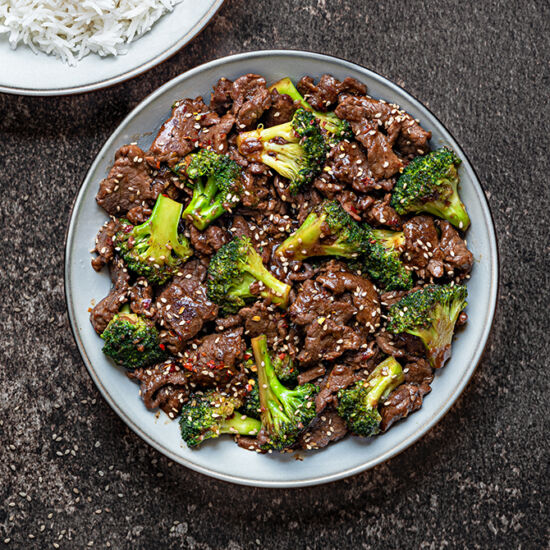 Easy Beef and Broccoli - Recipe photo by cubesnjuliennes