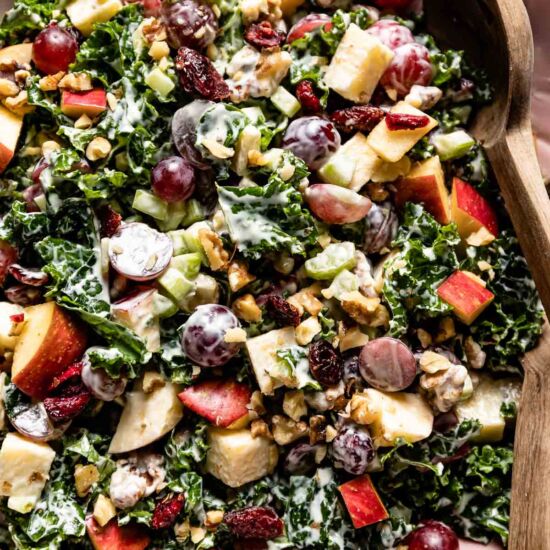 Kale Waldorf Salad - Recipe photo by foolproofliving.com