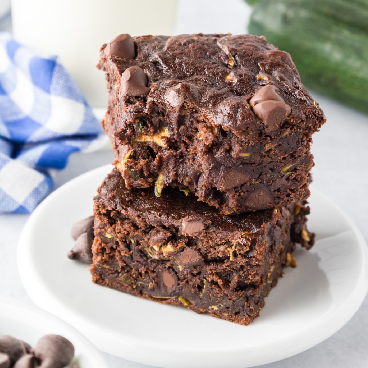 Zucchini Brownies - Recipe photo by OnMyKidsPlate