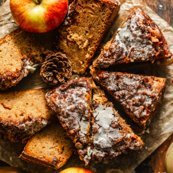Apple Fritter Cake - Recipe photo by BritneyBreaksBread