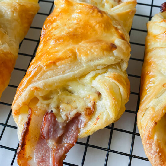 Cheese and Bacon Turnover - Recipe photo by theSimplerKitchen
