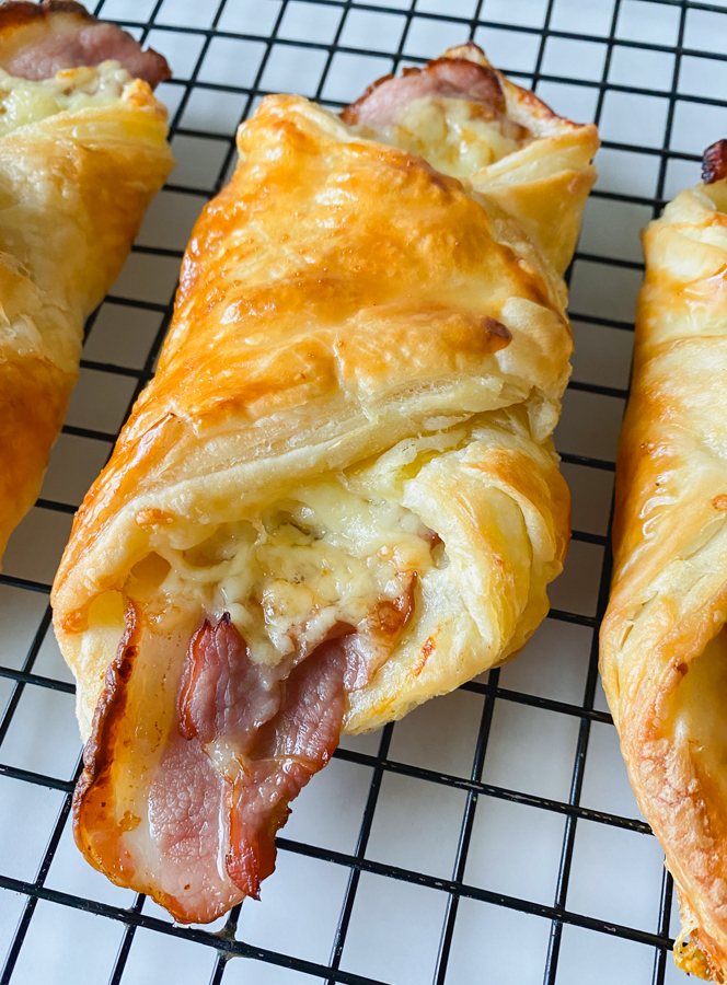 Cheese and Bacon Turnover - Recipe photo by theSimplerKitchen
