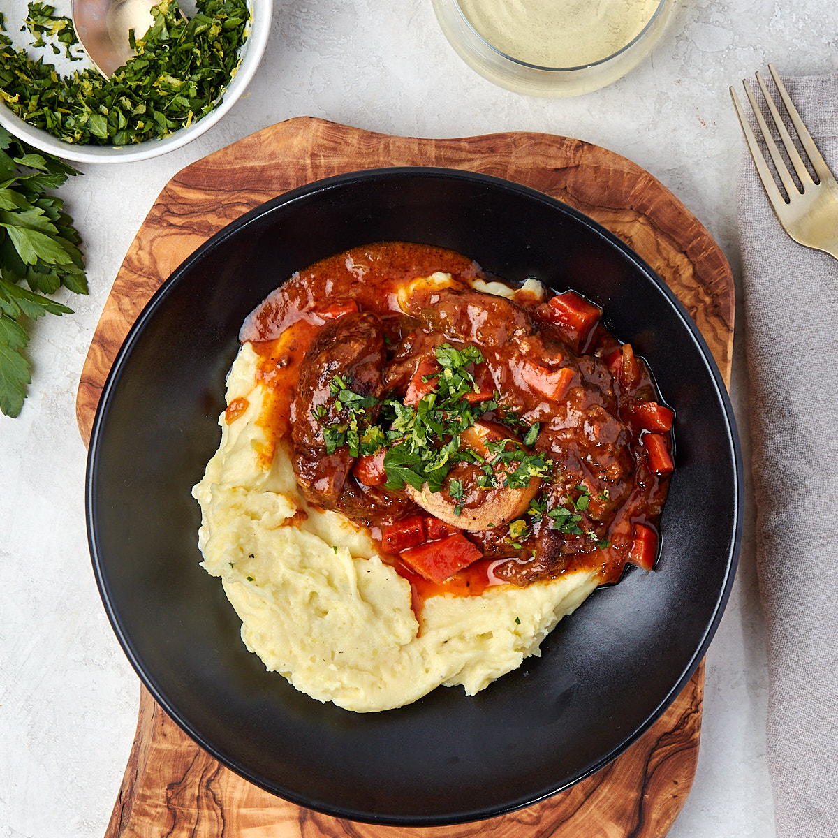 Beef Osso Buco - Recipe photo by casualepicure