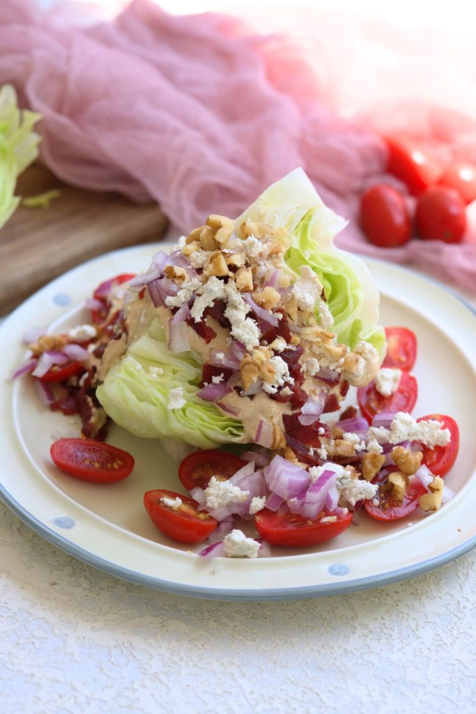 Best Wedge Salad - Recipe photo by Skinny Sweets