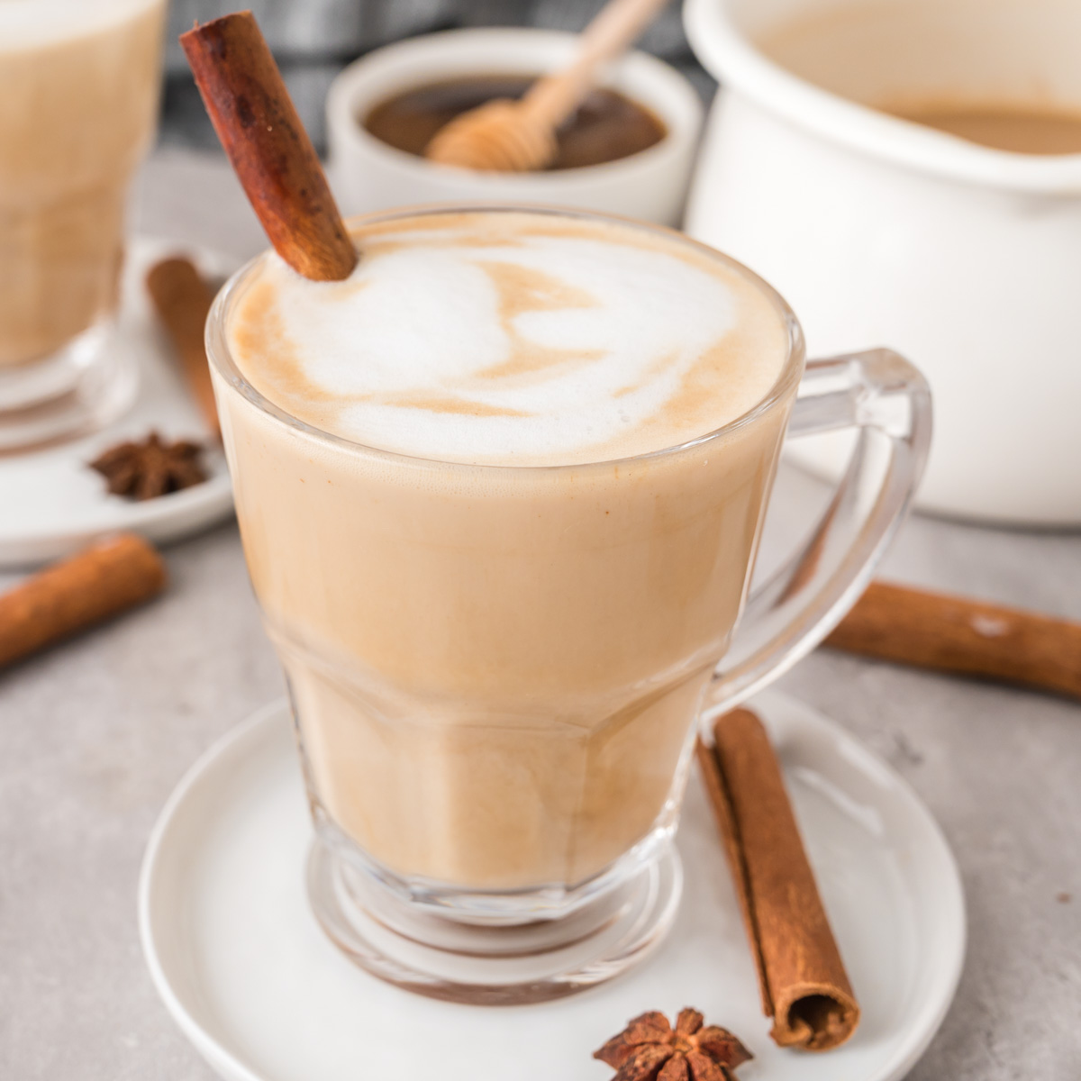 Chai Latte - Recipe photo by The Cooking Duo