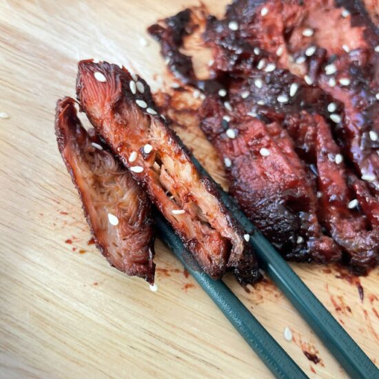Vegan Char Siu - Recipe photo by Theplantbowls