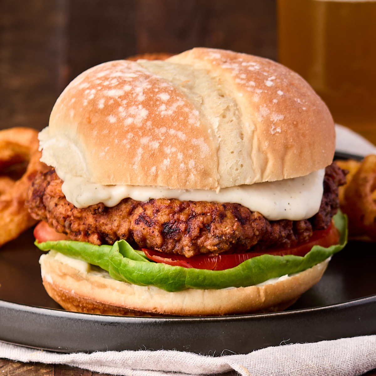 Chicken Fried Steak Sandwich - Recipe photo by casualepicure