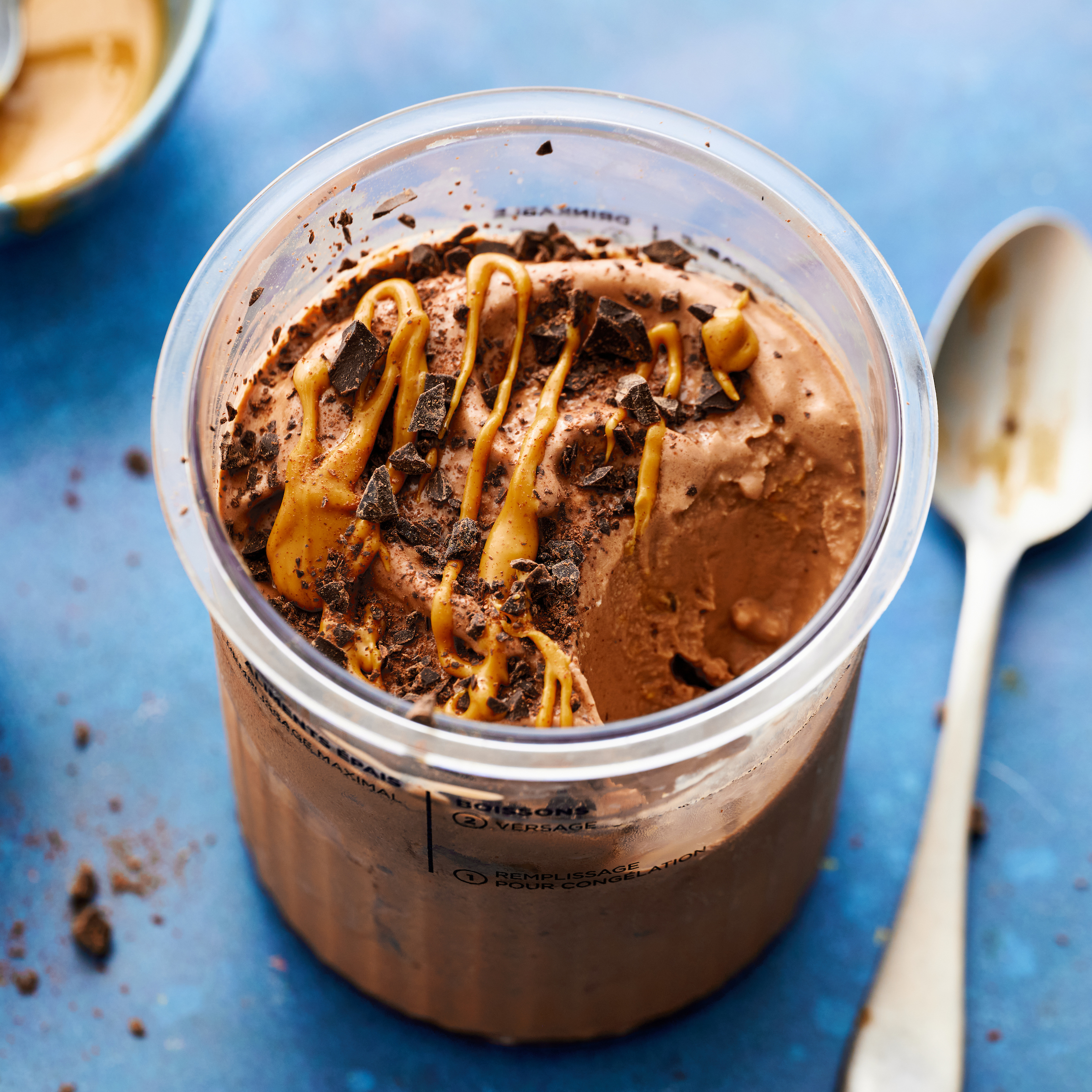 Chocolate Peanut Butter Creami - Recipe photo by thebiteshot