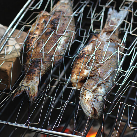 Coffee-Rubbed Grilled Fish - Recipe photo by Food Gal