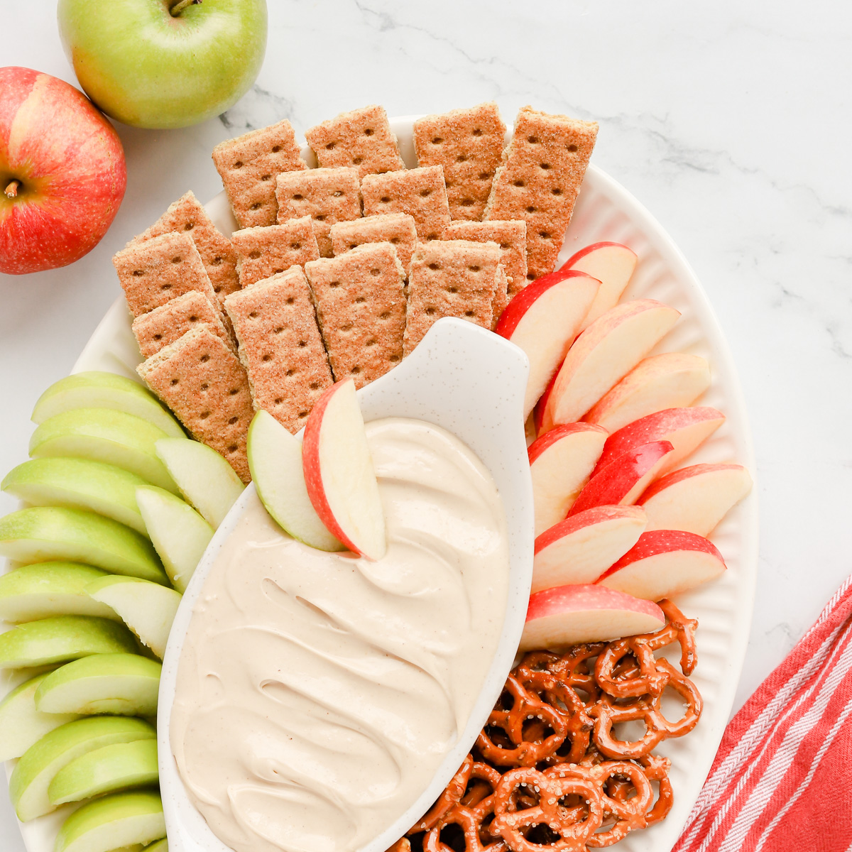 Cream Cheese Caramel Apple Dip - Recipe photo by thedarlingapron