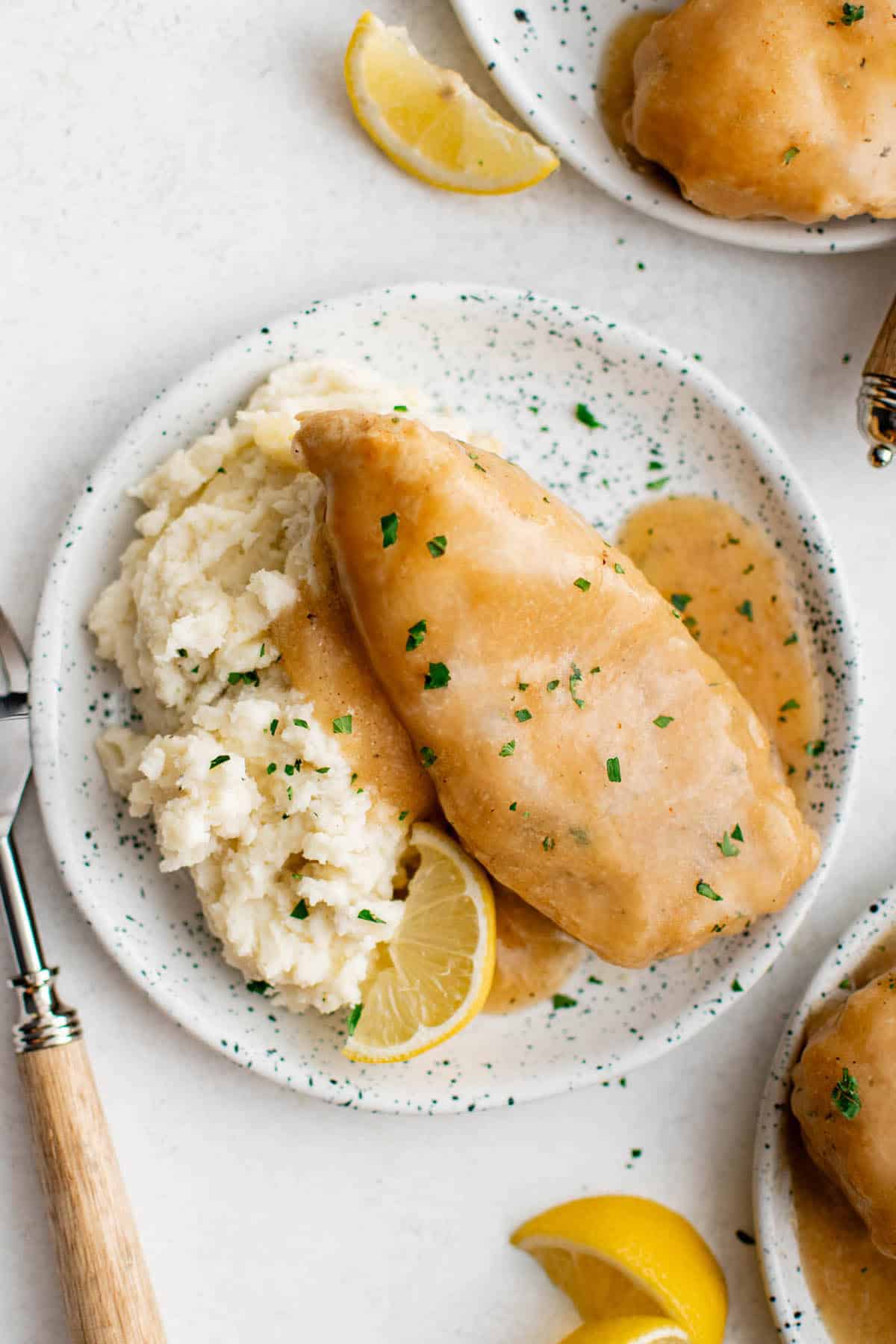 Crockpot Lemon Pepper Chicken - Recipe photo by TheSaltyMarshmallow