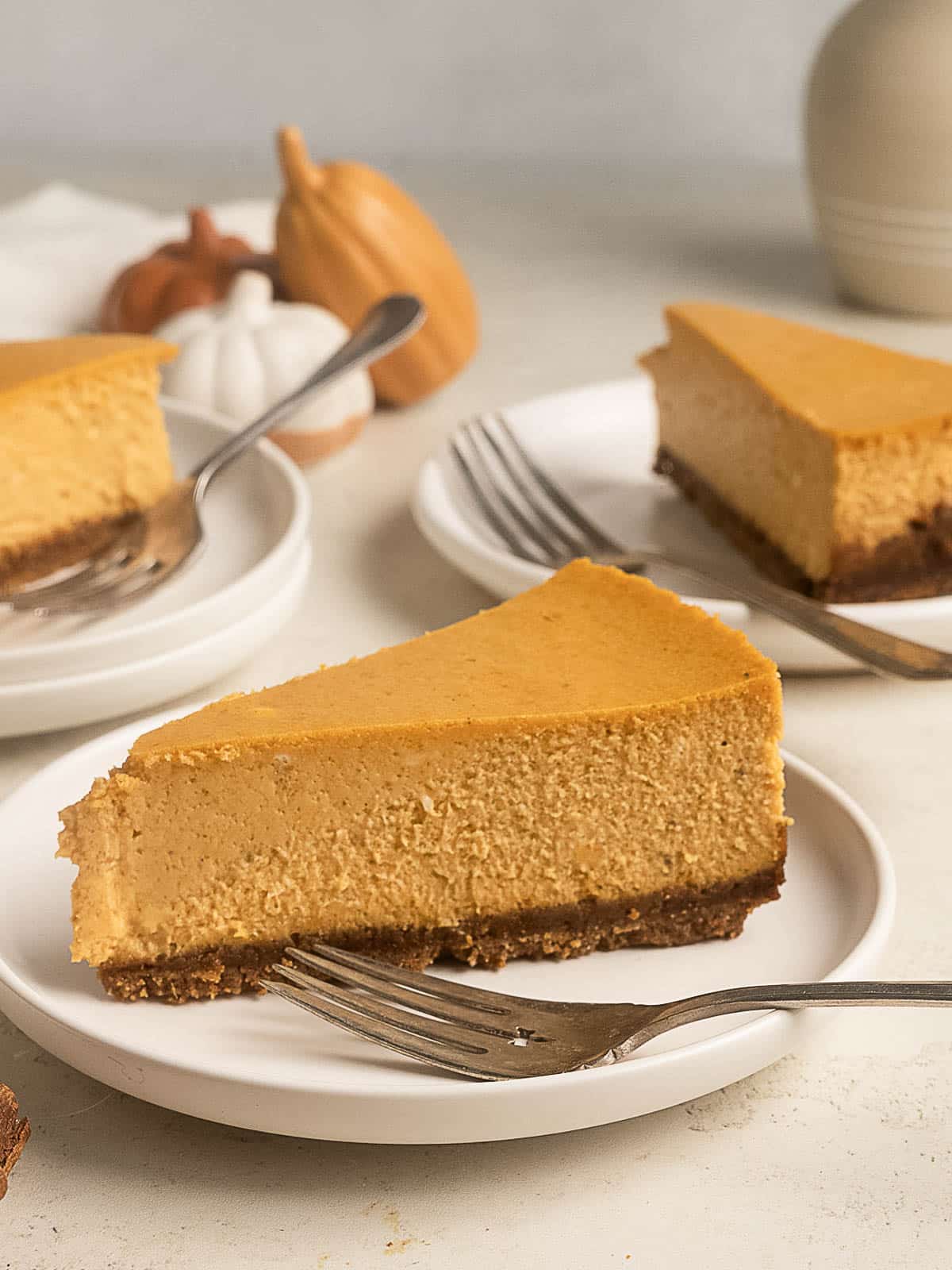 Gluten-Free Pumpkin Cheesecake - Recipe photo by peelwithzeal