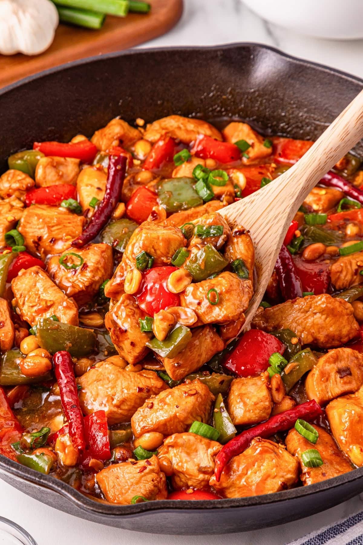 Easy Kung Pao Chicken - Recipe photo by kimschob