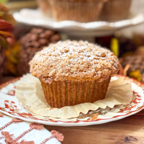 Panera Pumpkin Muffins (Copycat) - Recipe photo by 31Daily