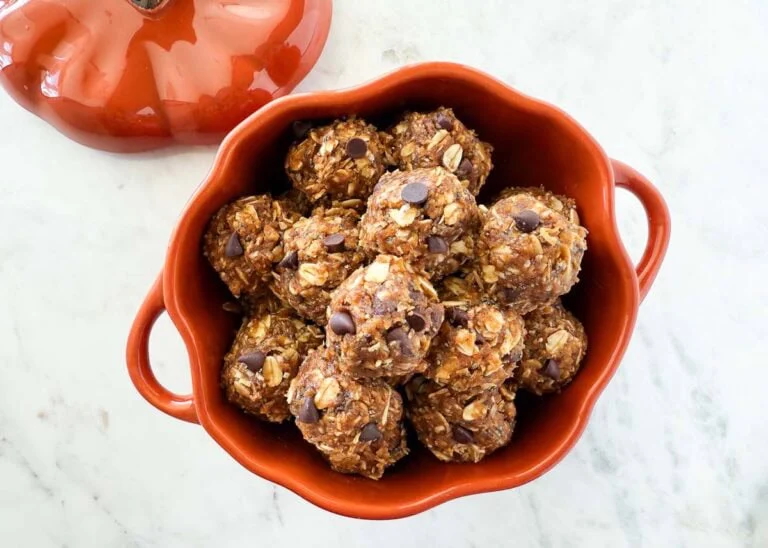 Pumpkin Protein Bites - Recipe photo by I Heart Naptime