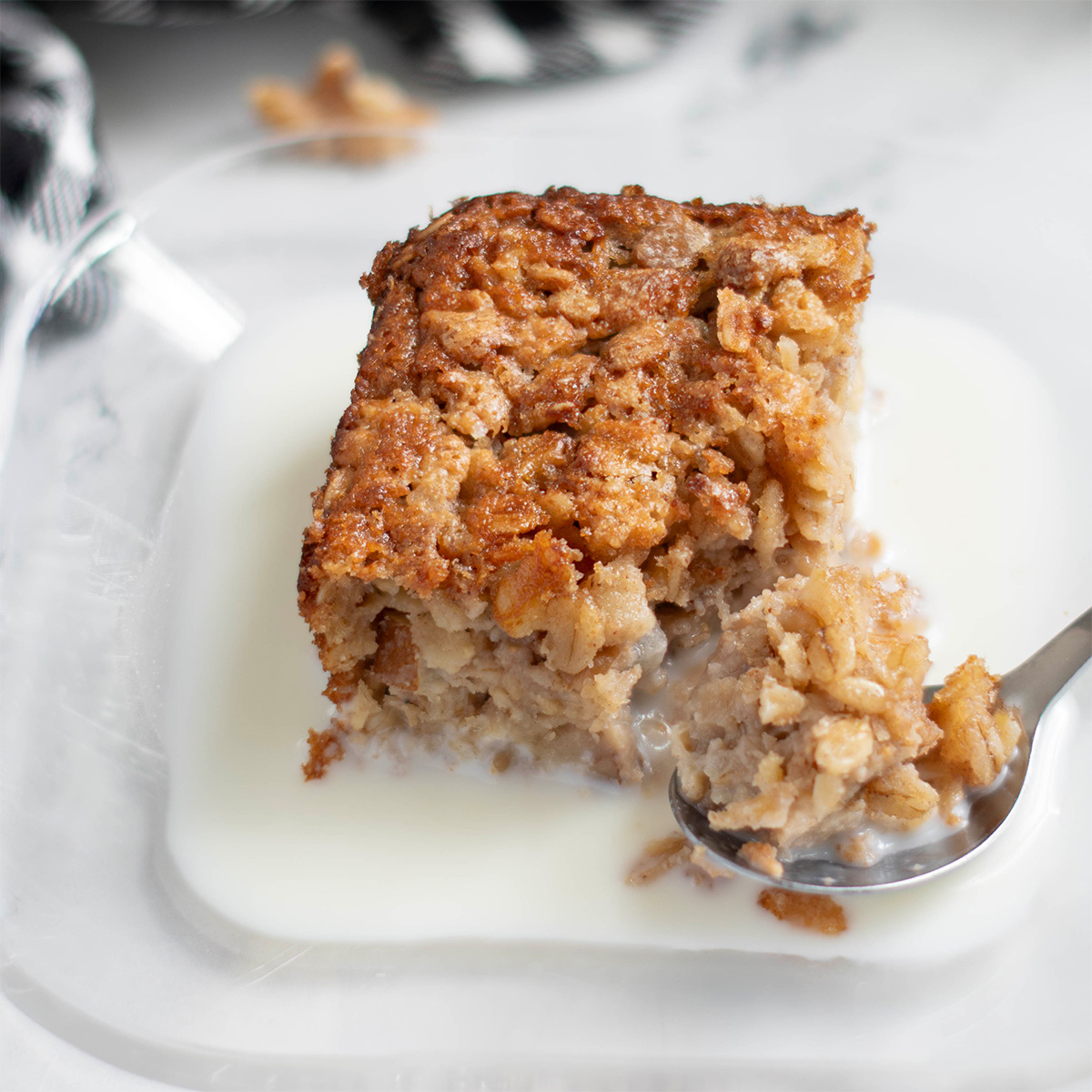 Sourdough Discard Baked Oatmeal - Recipe photo by eileen.baking-sense