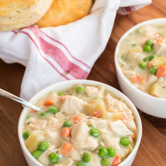 Slow Cooker Chicken Pot Pie - Recipe photo by courtneyssweets