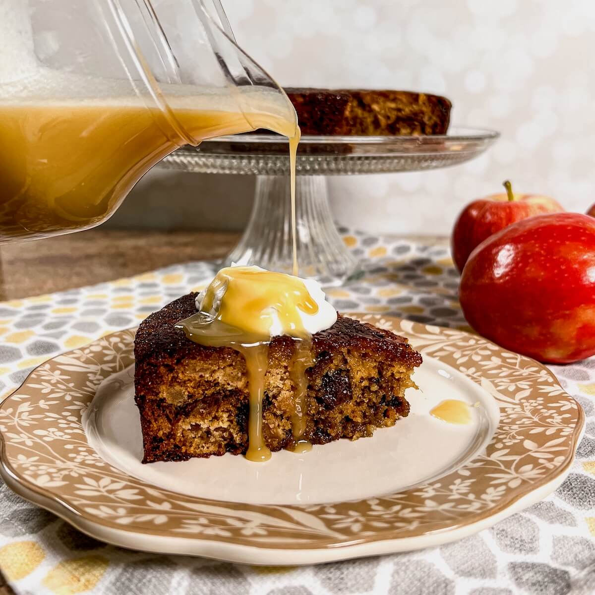 Sticky Toffee Apple Pudding - Recipe photo by scotch_scones