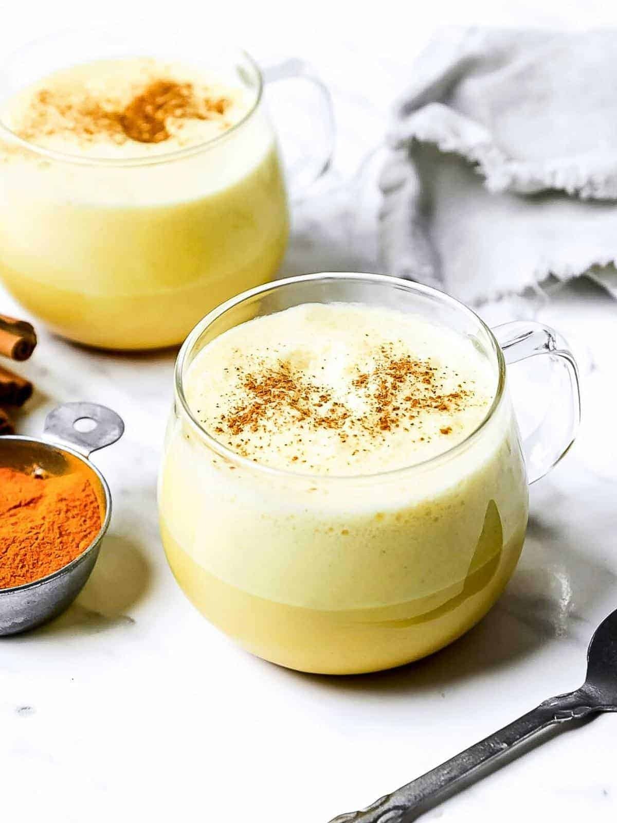 Golden Turmeric Coffee - Recipe photo by Intentional Hospitality