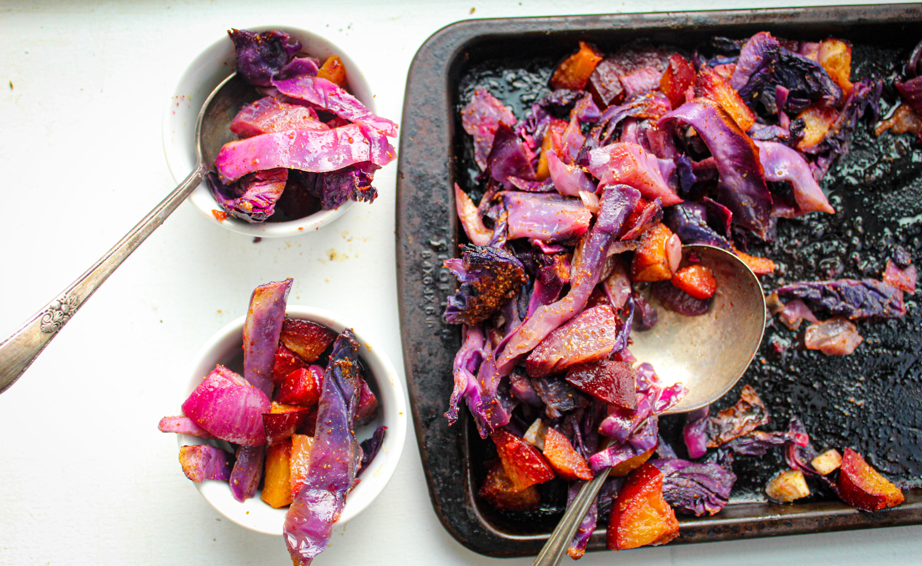 Asian Purple Cabbage with Plums - Recipe photo by TheSiftedField2