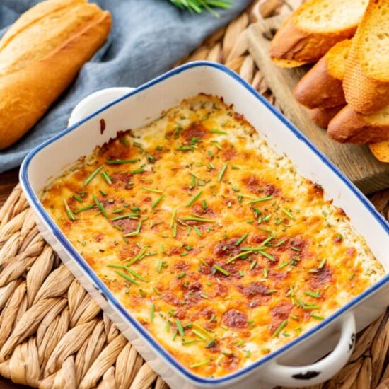 Creamy Baked Ricotta Dip - Recipe photo by The Cookin Chicks