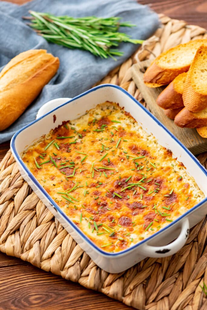 Creamy Baked Ricotta Dip - Recipe photo by The Cookin Chicks