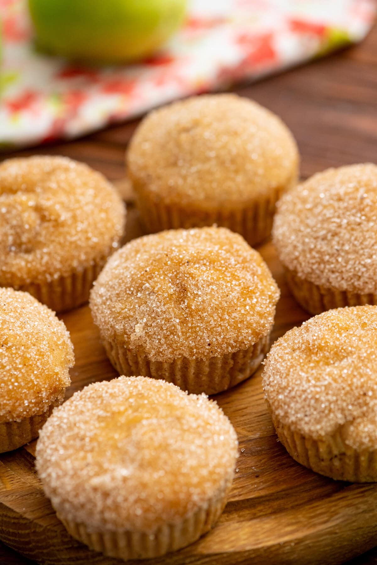 Snickerdoodle Apple Muffins - Recipe photo by The Cookin Chicks