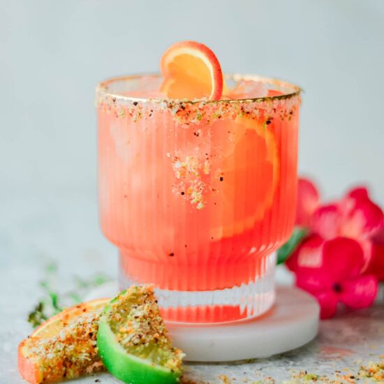 The Best Aperol Margarita Cocktail - Recipe photo by A Latin Flair