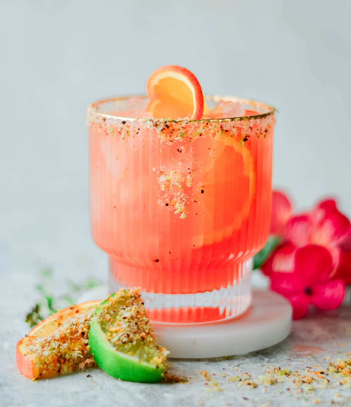 The Best Aperol Margarita Cocktail - Recipe photo by A Latin Flair
