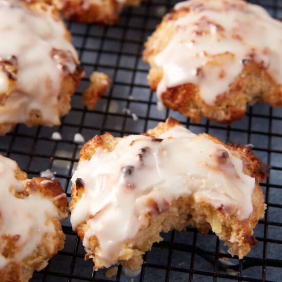 Double Glazed Apple Fritters - Recipe photo by Barbara Curry