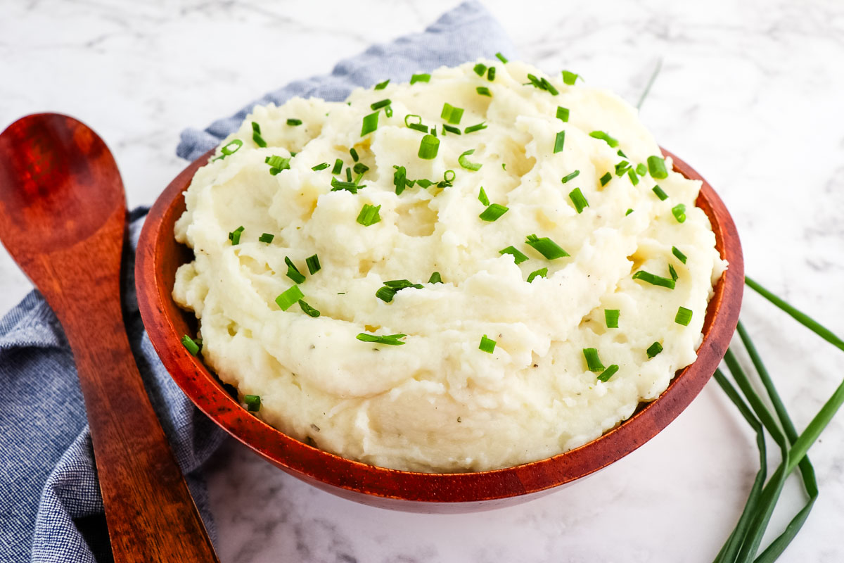 Boursin Mashed Potatoes - Recipe photo by DelightfulEMade