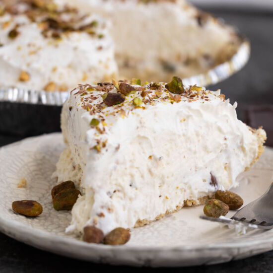 Waffle Cone Crust Cannoli Pie - Recipe photo by CallMePMc
