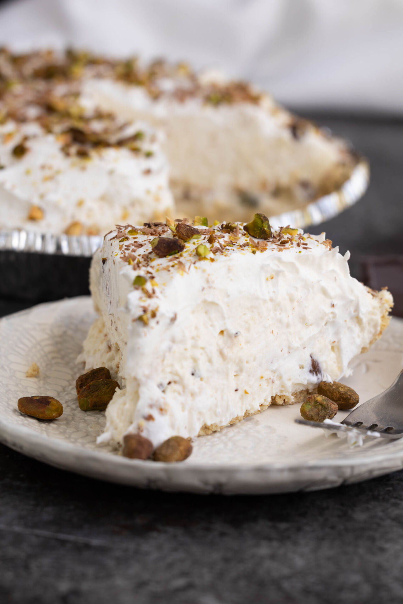 Waffle Cone Crust Cannoli Pie - Recipe photo by CallMePMc