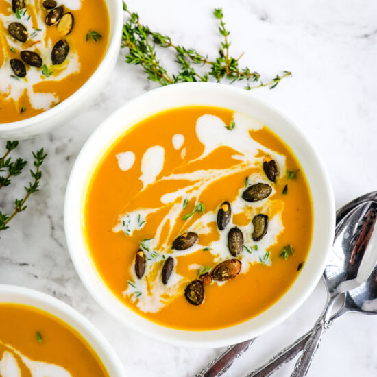 Carrot and Butternut Squash Soup - Recipe photo by DelightfulEMade