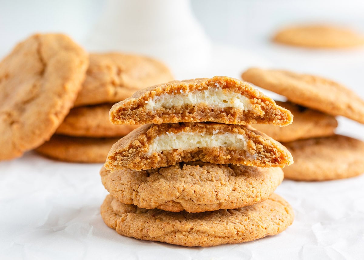 Cheesecake Stuffed Cookies - Recipe photo by I Heart Naptime