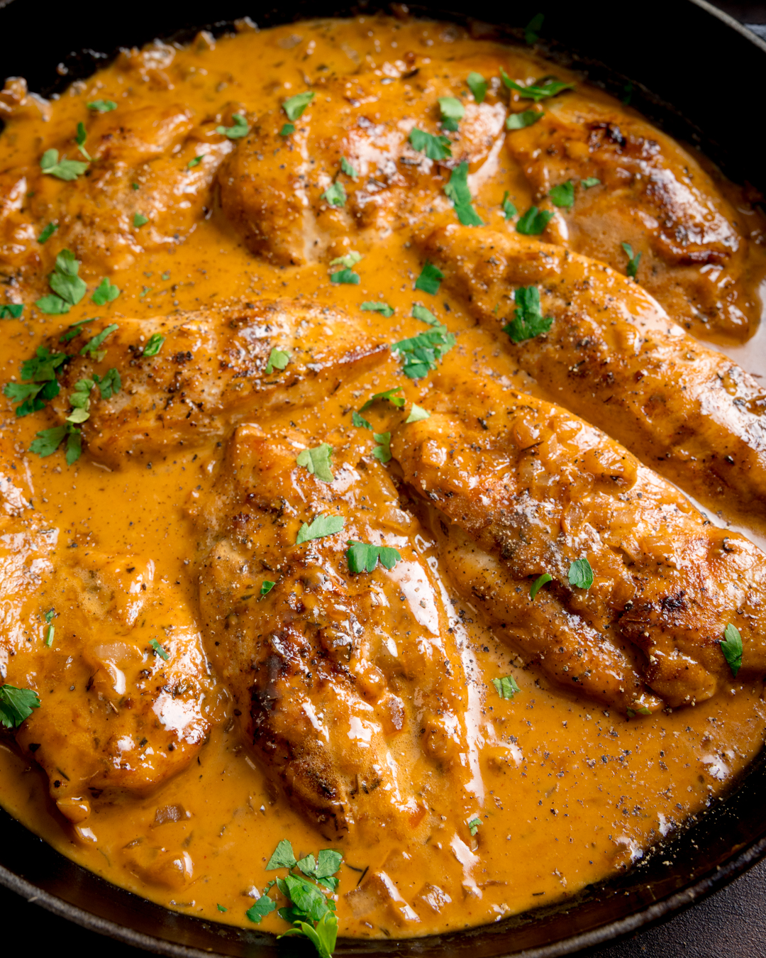 Honey Mustard Chicken - Recipe photo by KitchenSanctuary