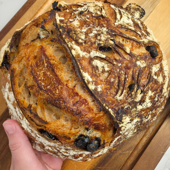 Cinnamon Raisin Sourdough Bread - Recipe photo by simply scratch made