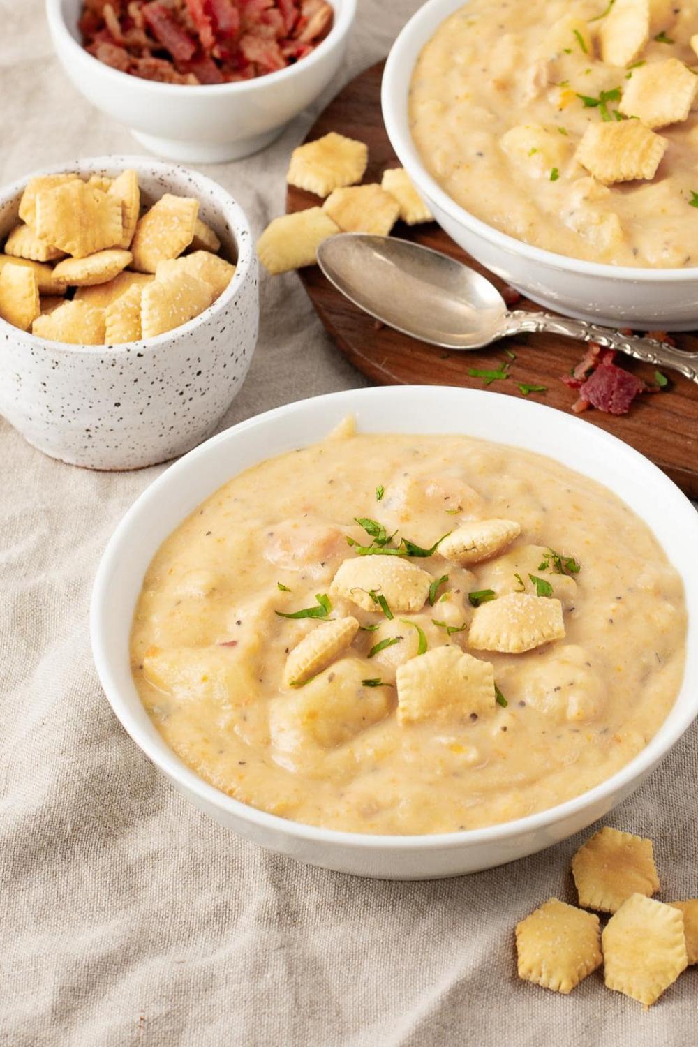 Instant Pot Clam Chowder - Recipe photo by Intentional Hospitality