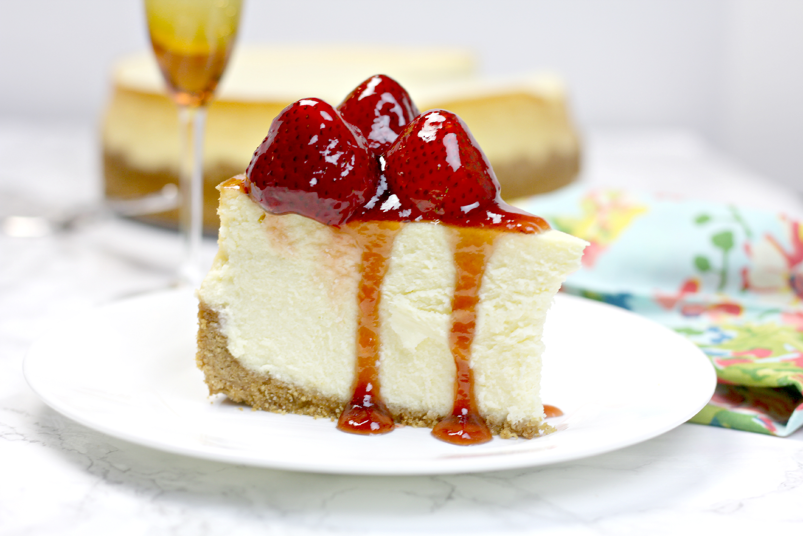 Classic Cheesecake - Recipe photo by southern food and fun
