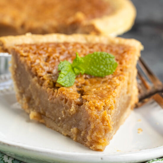 Cookie Butter Chess Pie - Recipe photo by CallMePMc
